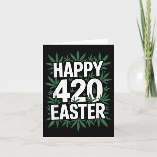 Happy Oaster Weed Karte (Vorderseite)