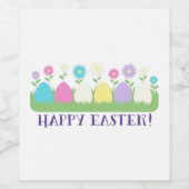 Happy Oaster Weinetikett (Einzelnes Label)