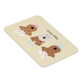 Happy Oaster Welsh Terrier Dogs Magnet (Rechte Seite)