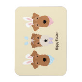 Happy Oaster Welsh Terrier Dogs Magnet (Vertikal)