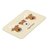 Happy Oaster Welsh Terrier Dogs Magnet (Linke Seite)