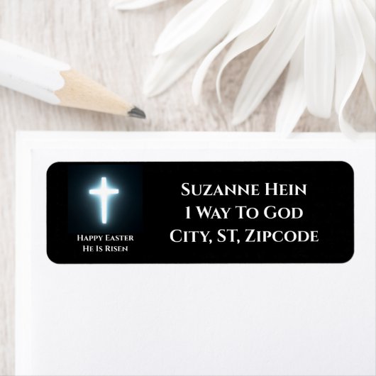 Happy Oaster White Cross Rücksendeadresse (Insitu)