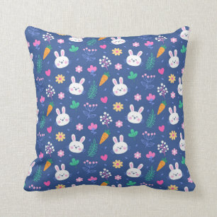 Happy Oaster White Liebe Rabbit Kissen