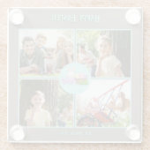 Happy Oaster Wishings Glasuntersetzer (Rückseite)