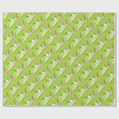 Happy Oaster Wrapping Paper Geschenkpapier (Flach)