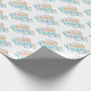Happy Oaster Wrapping Paper Geschenkpapier