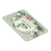 Happy Oaster wünscht Aquarellbilder Magnet (Rechte Seite)