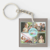 Happy Oaster wünscht den Acrylischen Schlüsselanhä Schlüsselanhänger (Vorderseite)