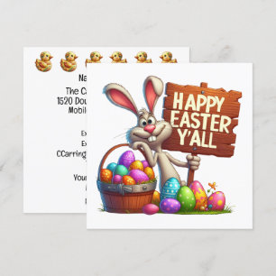 Happy Oaster Y'All Einladung