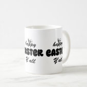 Happy Oaster Y'all Kaffeetasse (VorderseiteRechts)