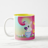 Happy Oaster Zweifarbige Tasse (Links)