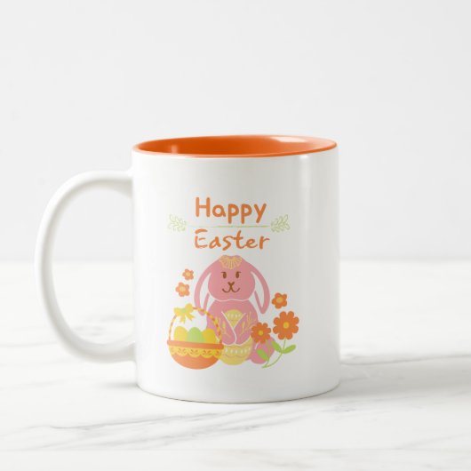 Happy Oaster Zweifarbige Tasse (Links)