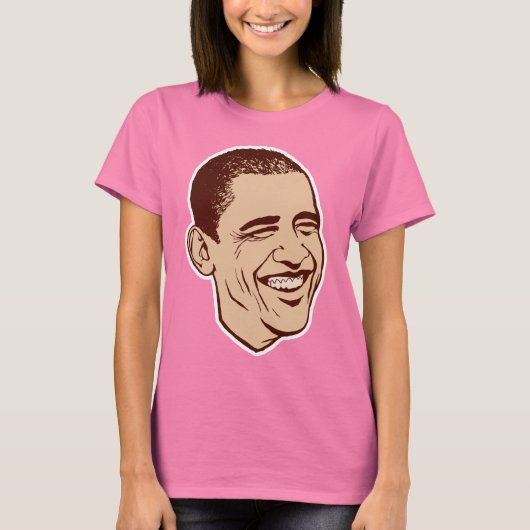 Happy Obama T - Shirt (Vorderseite)
