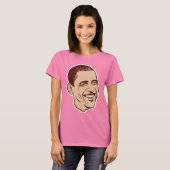Happy Obama T - Shirt (Vorne ganz)
