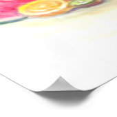 Happy Obstposter Poster (Ecke)