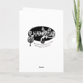 Happy Okapi! Karte (Rückseite)