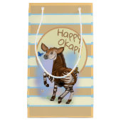 Happy Okapi! Kleine Geschenktüte (Vorderseite)