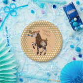 Happy Okapi! Pappteller (Party)