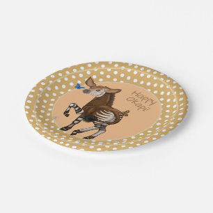 Happy Okapi!  Pappteller