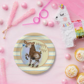 Happy Okapi! Pappteller (Party)