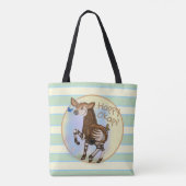 Happy Okapi! Tasche (Rückseite)