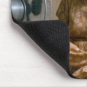 Happy Old Lady Kühlung durch einen Lüfter Mousepad (Ecke)