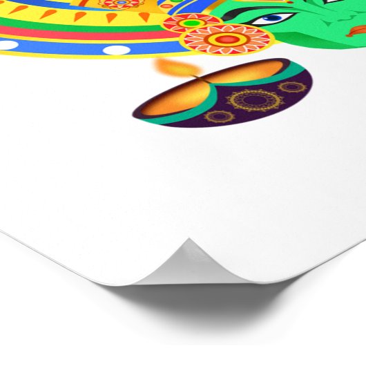 hAPPY ONAM Poster (Ecke)