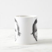 Happy or Upset Mood Kleinkind Baby Girl Coffee Tas Kaffeetasse (Mittel)