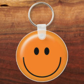 Happy orange face schlüsselanhänger (Vorderseite)