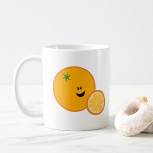 Happy Orange Guten Morgen Kaffeetasse