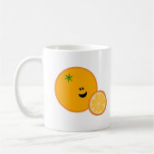 Happy Orange Guten Morgen Kaffeetasse (Links)