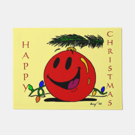 Happy Ornament "HAPPY CHRISTMAS" Saison Doormat Fußmatte
