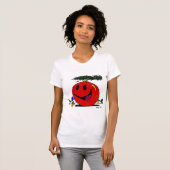 Happy Ornament Womens Lässig Scoop T - Shirt (Vorne ganz)
