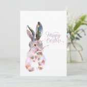 Happy Oster Aquarell Feiertagskarte (Stehend Vorderseite)