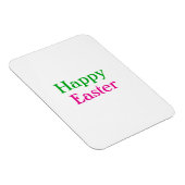 Happy Oster boho grün rosa Kinder geben Namen Magnet (Rechte Seite)