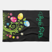 Happy Oster Floral Hintergrund Geschirrtuch (Horizontal)