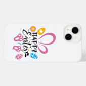 Happy Oster Niedlich Bunny mit Ostereiern Case-Mate iPhone Hülle (Rückseite (Horizontal))