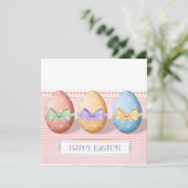 Happy Osterbild Osterkarte Karte (Stehend Vorderseite)