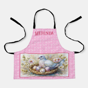 Happy Osterdove Eier Namen personalisieren. Schürze