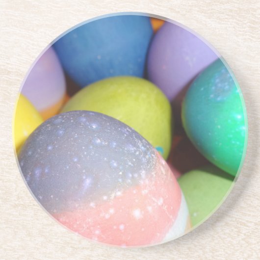 Happy Ostereier! Getränkeuntersetzer (Vorne)