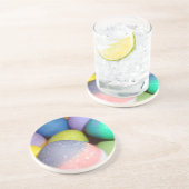 Happy Ostereier! Getränkeuntersetzer (Seite)