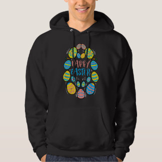 Happy Ostereier Jagd Männer Frauen Mädchen Mädchen Hoodie