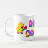 Happy Ostereier mit Gelbfick & Tulip Kaffeetasse (Links)