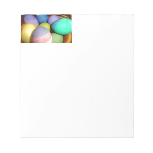 Happy Ostereier! Notizblock (Vorderseite)