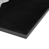 Happy Osterfest 2025 Eier Bunny Niedlich Rabbit Schneidebrett (Ecke)