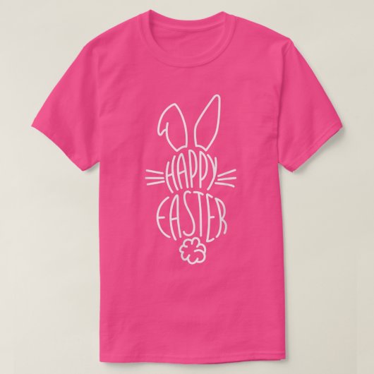 Happy Osterfest Niedlich Ostern Bunny Oars Osterfe T-Shirt (Design vorne)