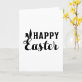 Happy Osterfest Ostern Niedliches Ei Funny Gift Id Karte (Gelbe Blume)