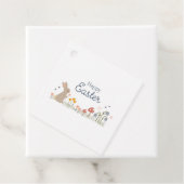 Happy Osterfest Sonnige Wildblumen Niedlich Urlaub Geschenkanhänger (Beispiel)