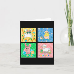 Happy Osterfreude Niedlich Adorable Festivals Bunn Karte