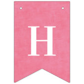 Happy Osterfrühlingsfarben - Custom Bunting Flags Wimpelkette (Dritte Fahne)